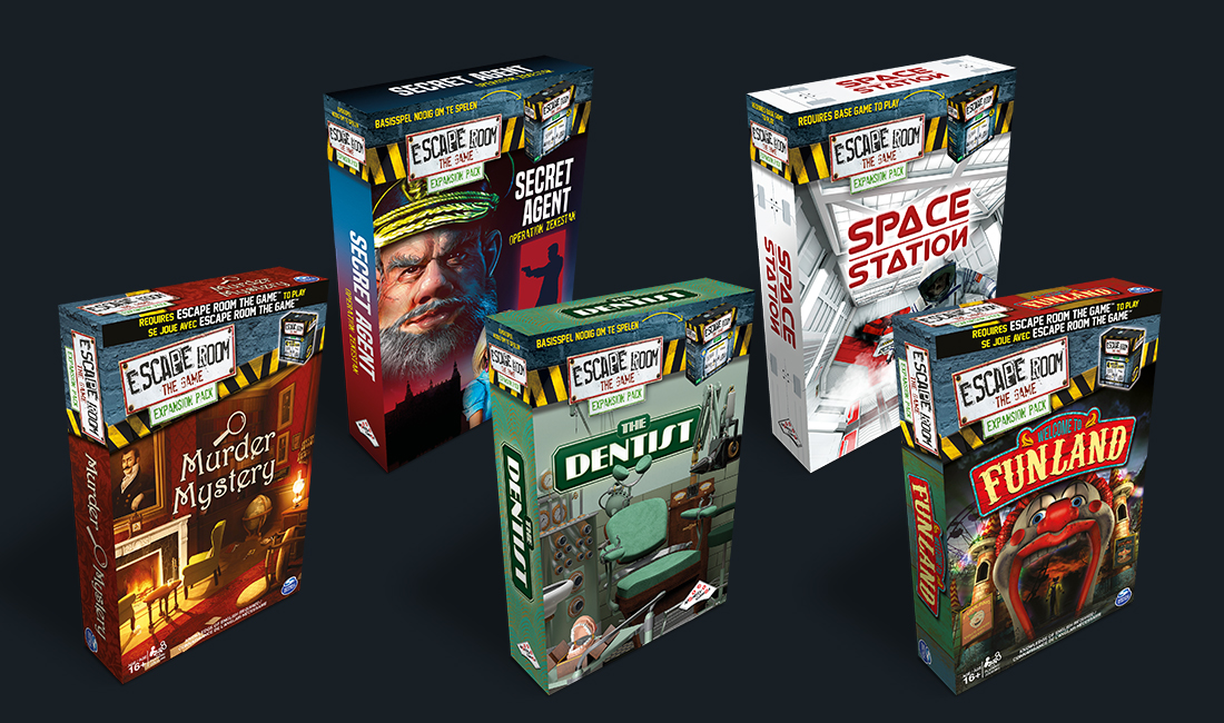 Escape Room The Game uitbreidingen