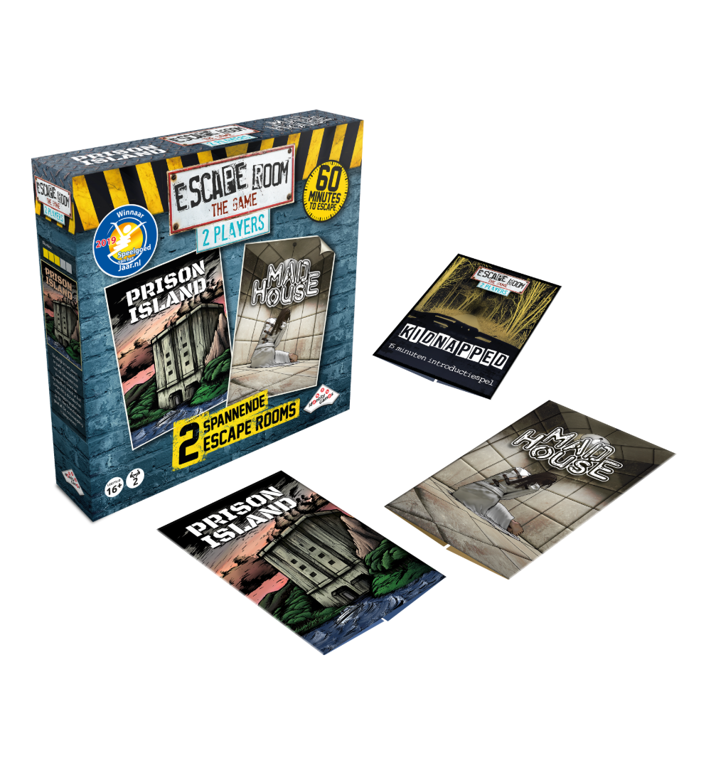 Escape Room The Game 2 players spelonderdelen