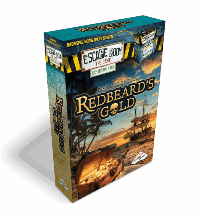 Escape Room The Game uitbreiding The Legend of Redbeard’s Gold