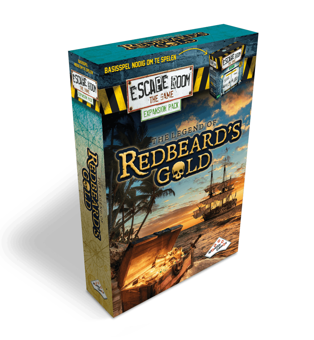 Escape Room The Game uitbreiding The Legend of Redbeard's Gold