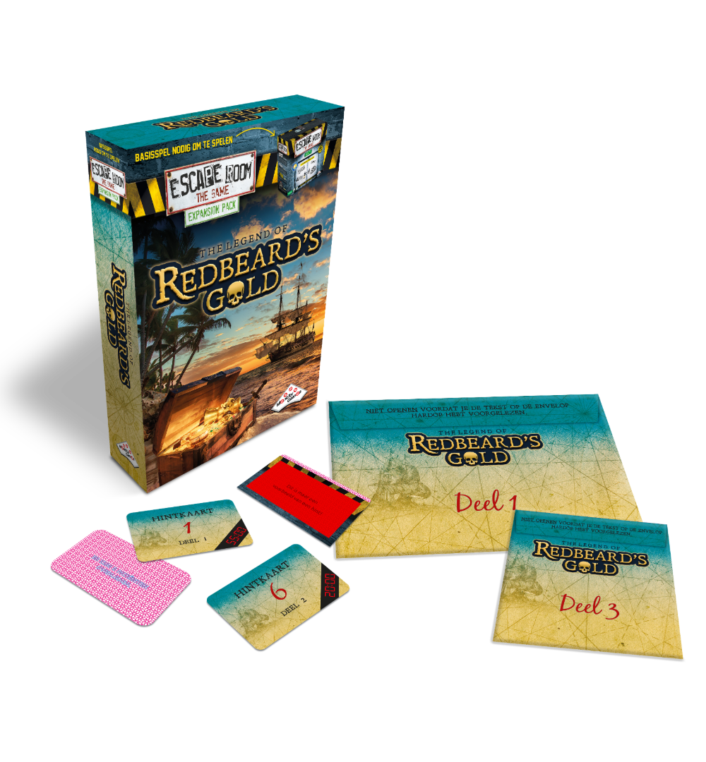 Escape Room The Game The Magician spelonderdelen