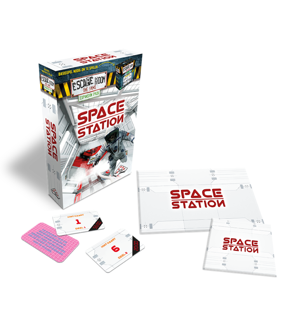 Escape Room The Game Space Station spelonderdelen