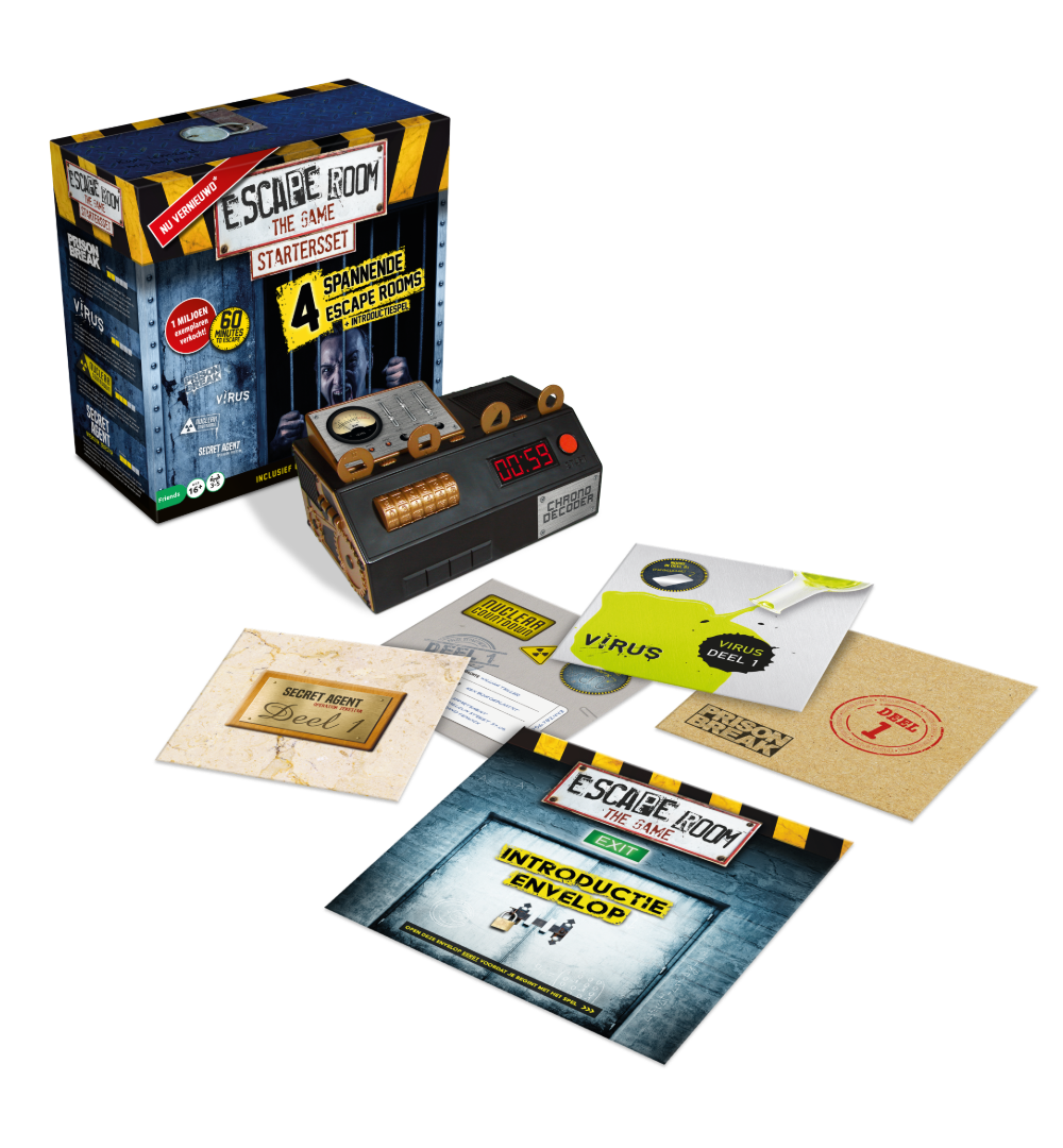 Escape Room The Game Startersset - spelinhoud