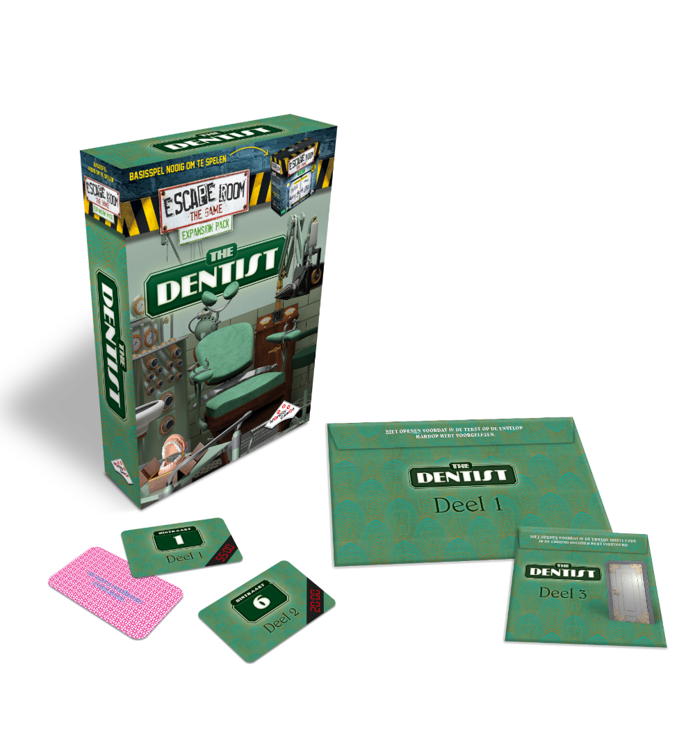 Escape Room The Game The Magician spelonderdelen