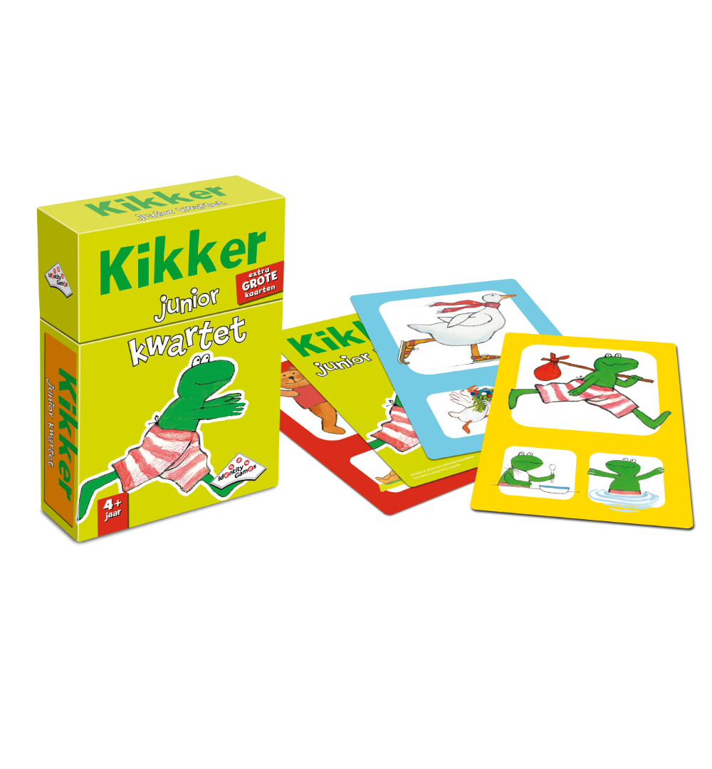 Kikker Junior Kwartet spelonderdelen