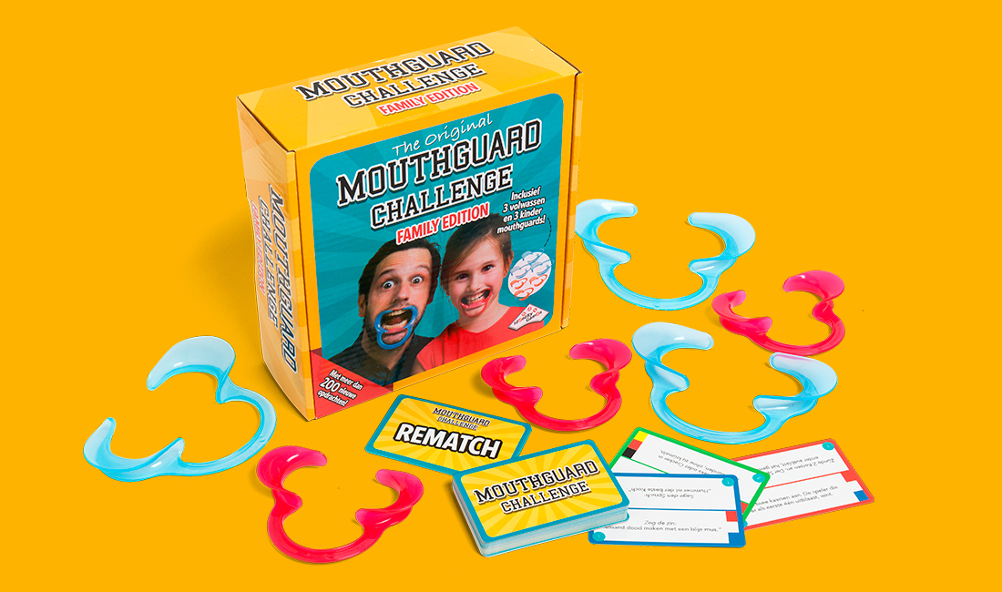 Speldoos Mouthguard Challenge Family Edition