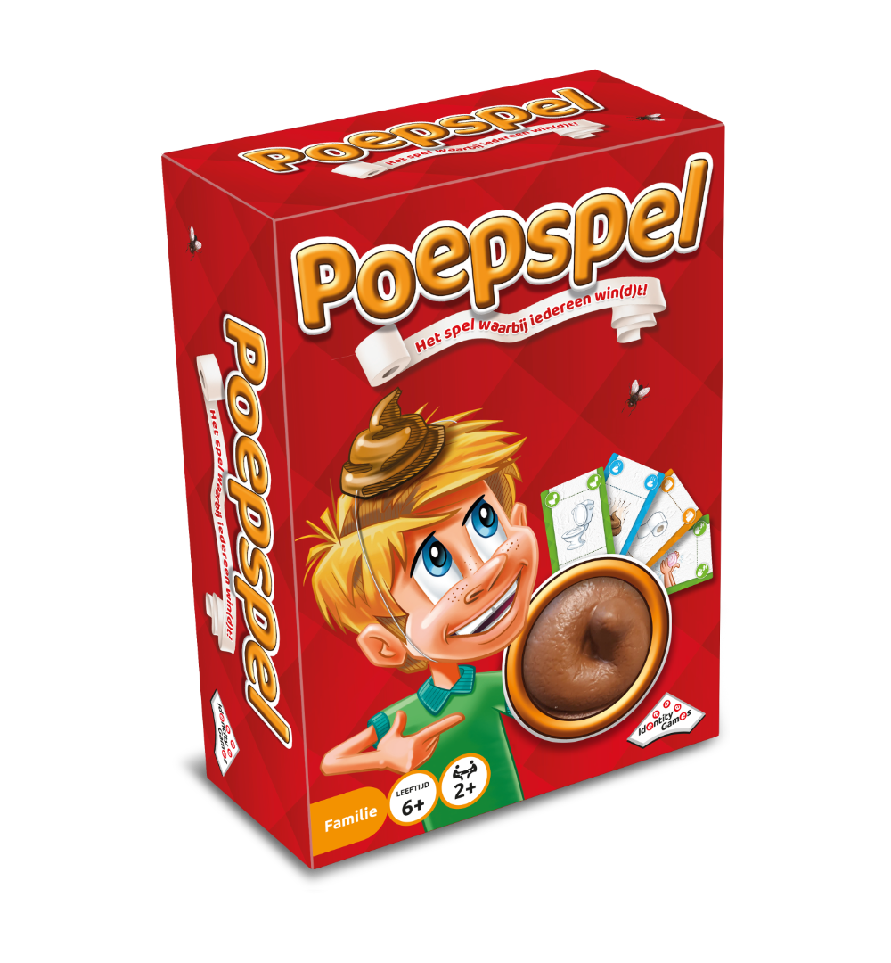 Poepspel mini speldoos