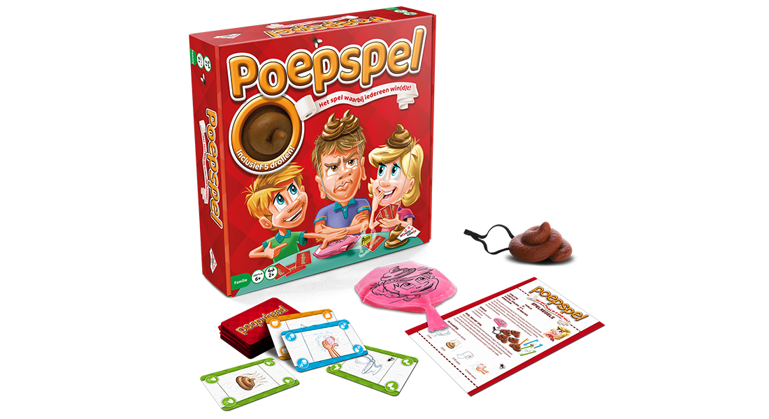 poepspel speldoos inhoud
