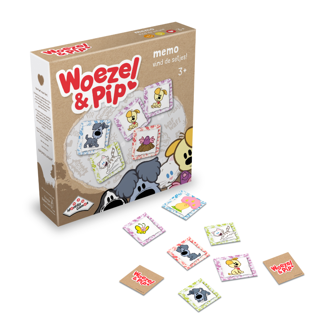 Woezel & Pip Memo Spelonderdelen