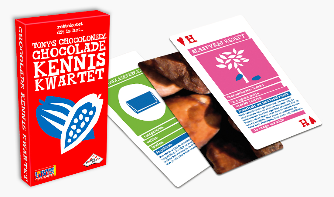 Kaartspel op maat (Tony Chocolonely)
