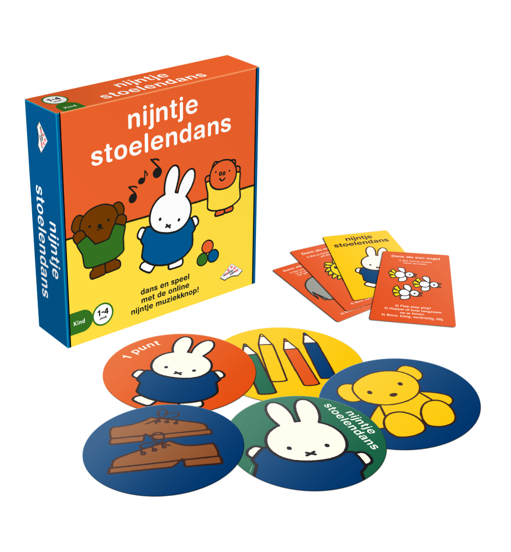 nijntje Stoelendans spelonderdelen