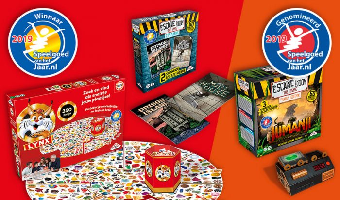 Identity Games sleept twee prijzen in de wacht tijdens Speelgoed van het Jaar verkiezing