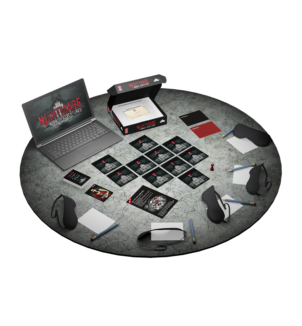 Nightmare Horror Adventures spelonderdelen