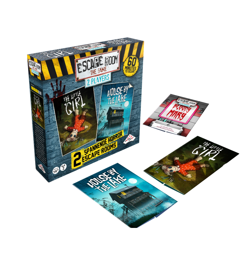 Escape Room The Game 2 Players Horror - spelonderdelen
