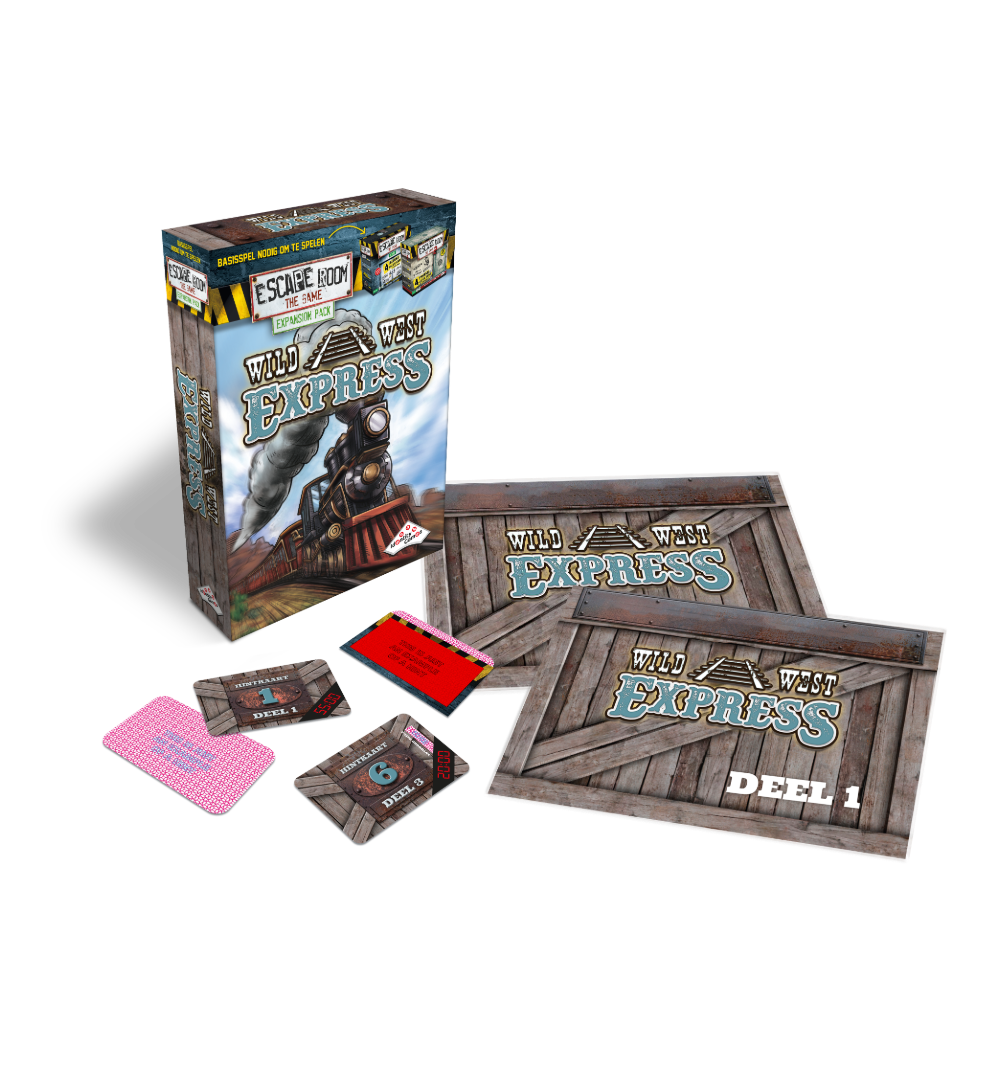 Escape Room The Game Wild West Express spelonderdelen