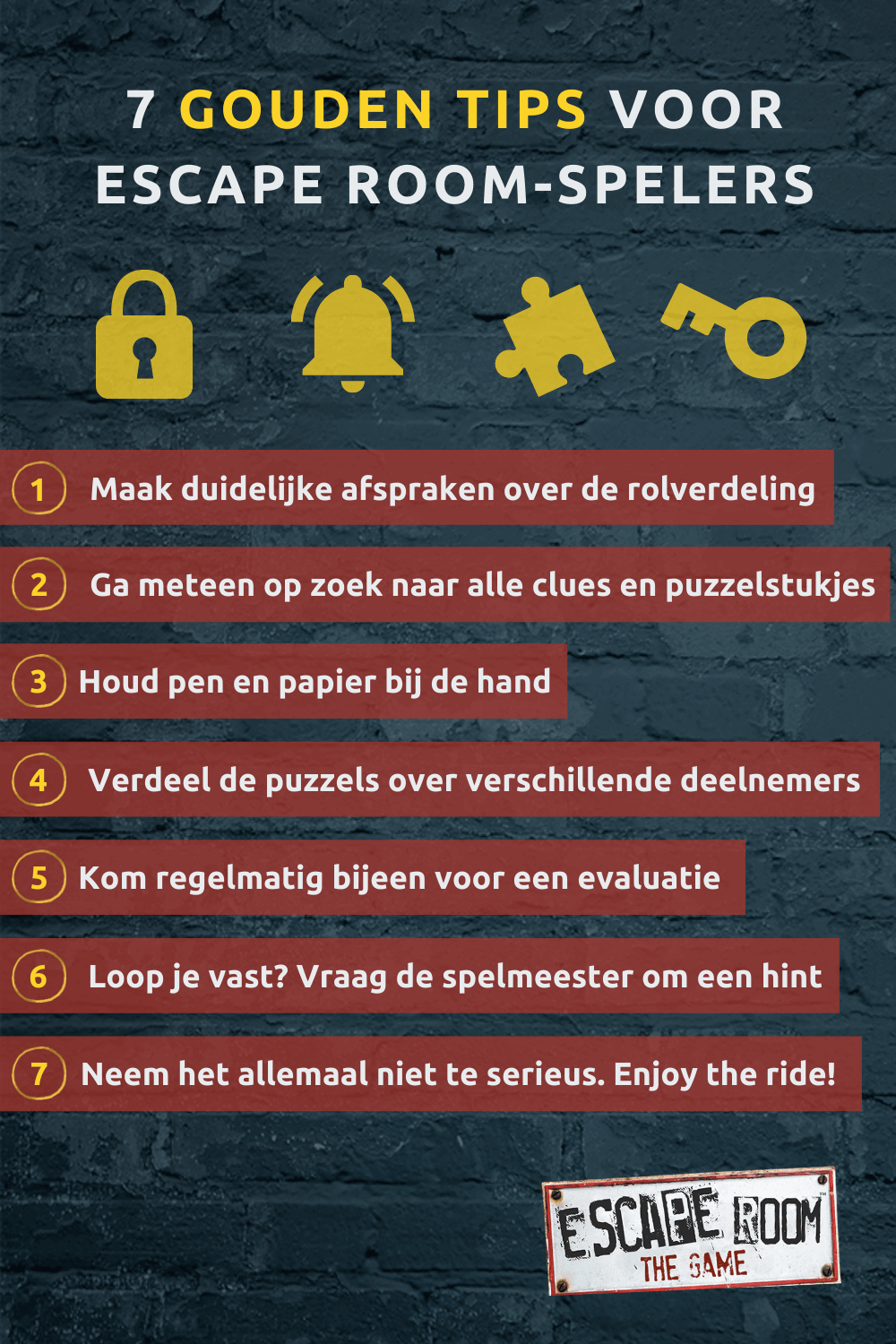 escape room tips