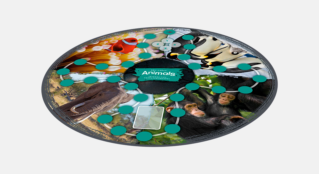 BBC Earth: Animals spelbord