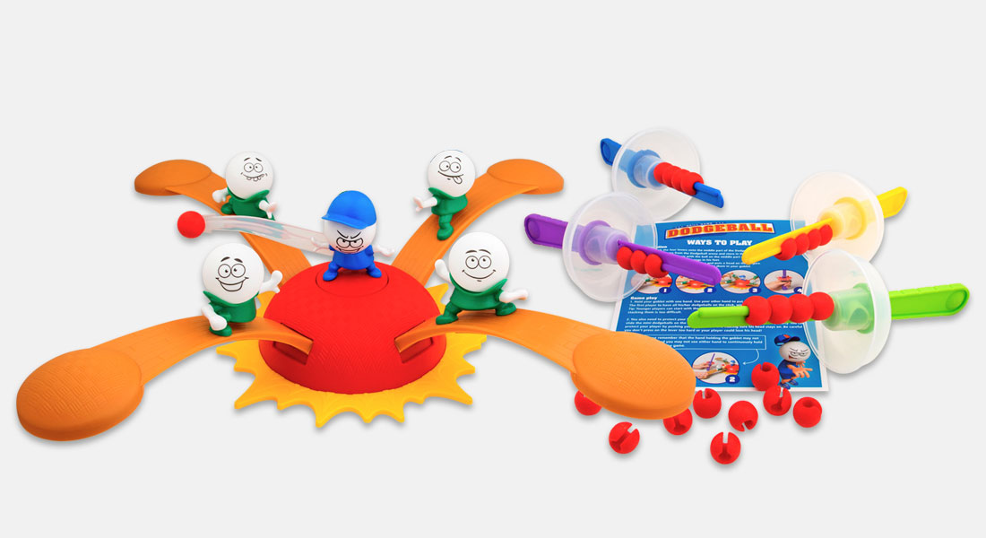 Dodgeball spelonderdelen