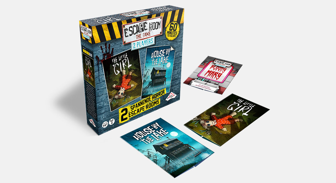 Escape Room The Game 2 players horror met spelonderdelen