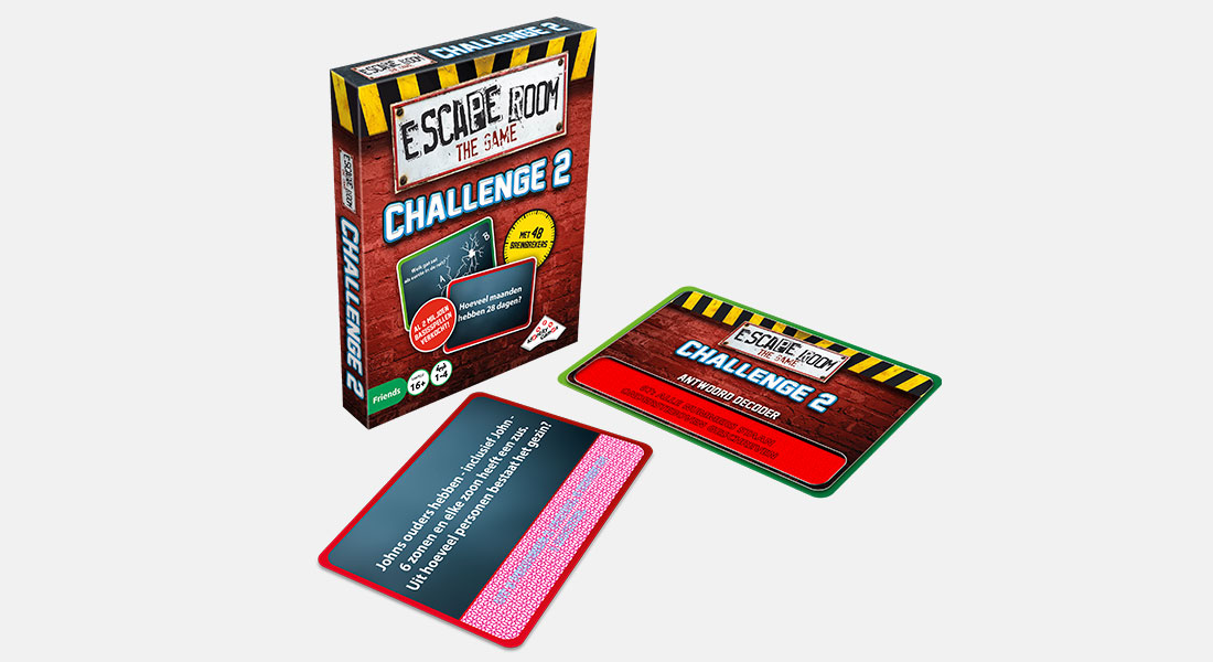 Escape Room The Game Challenge 2 met spelonderdelen