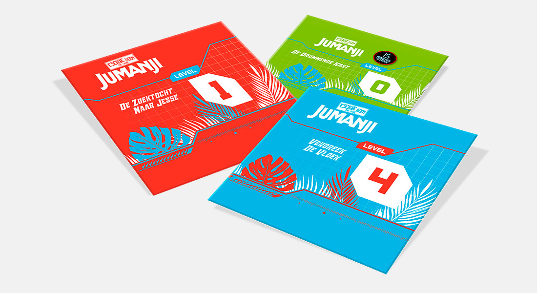 Escape Room The Game Jumanji Family Edition spelonderdelen