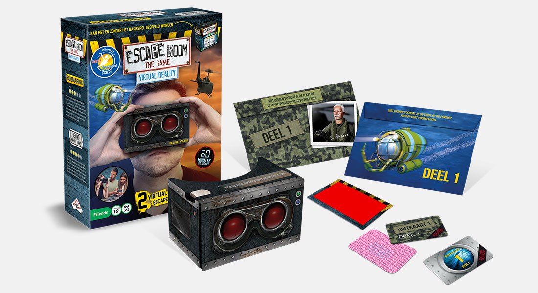 Escape Room The Game: Virtual Reality met spelonderdelen
