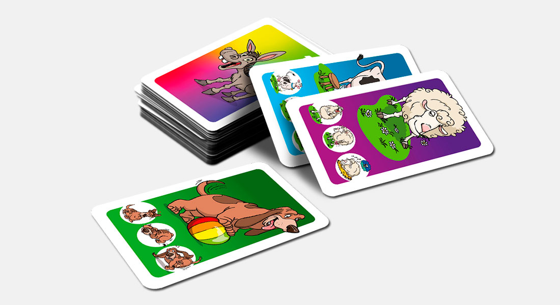 Ezelen kaartspel speelkaarten