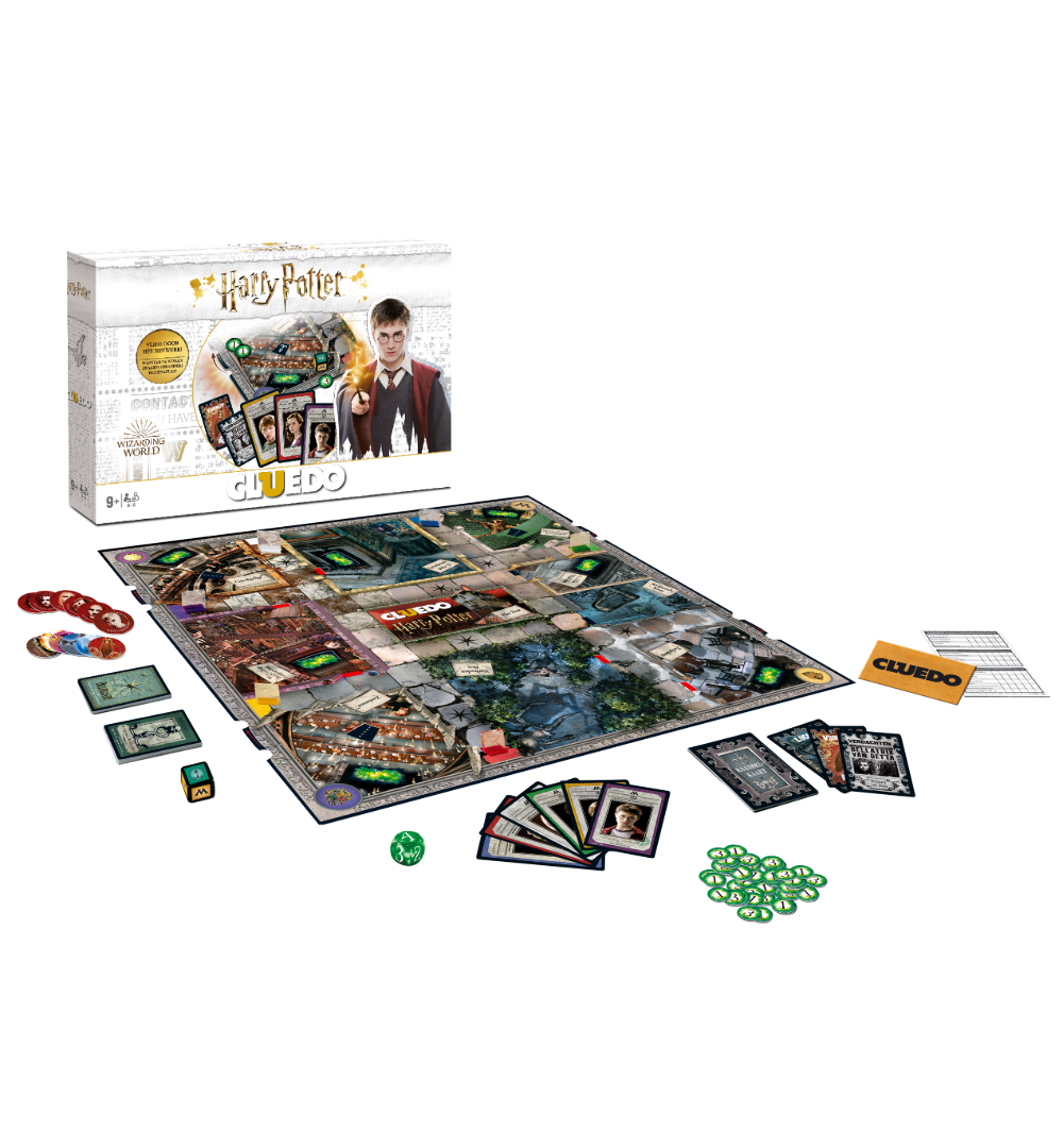 Harry Potter Cluedo spelinhoud