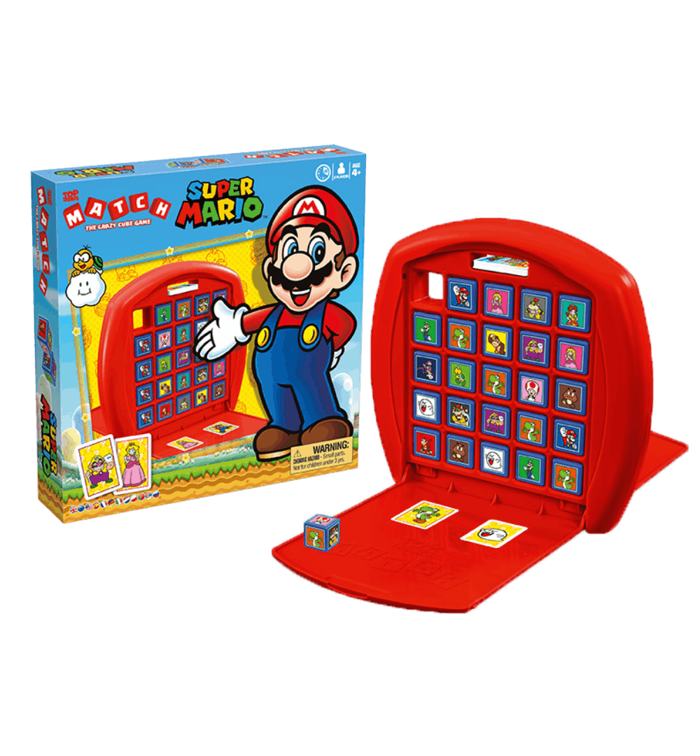 Match Super Mario spelonderdelen