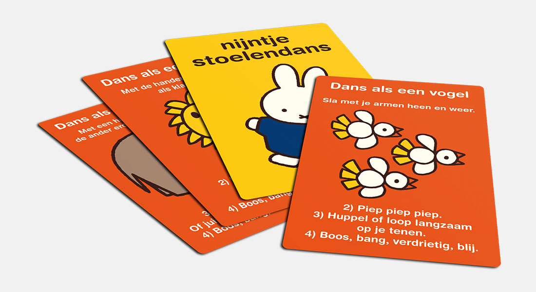 Nijntje Stoelendans spelonderdelen