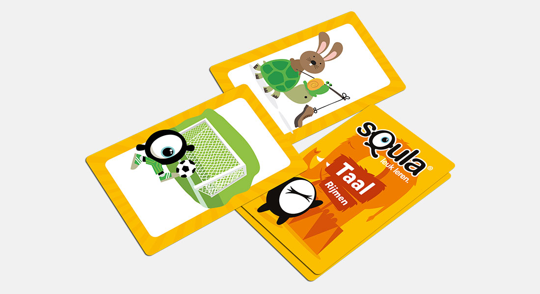 Squla taal speelkaarten