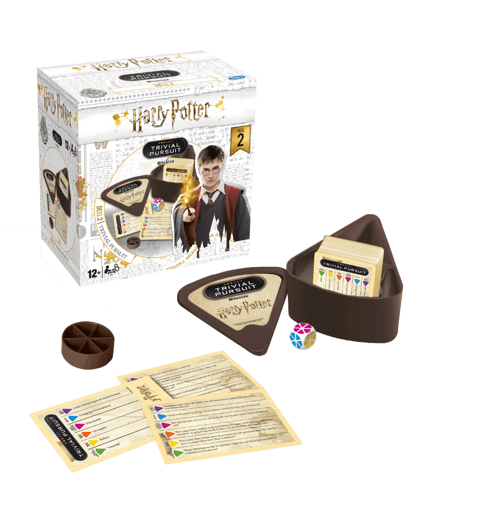Trivial Pursuit Harry Potter spelonderdelen