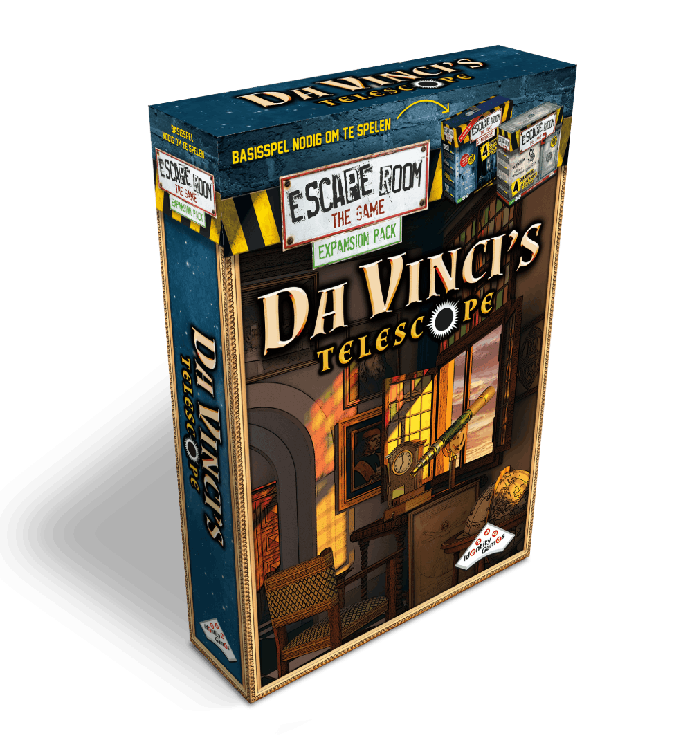 Escape Room The Game uitbreiding Da Vinci's Telescope