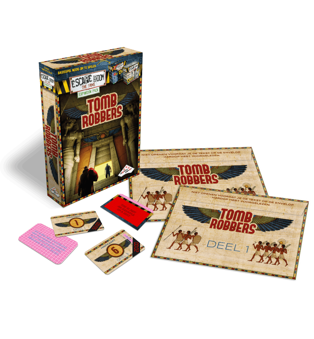 Escape Room The Game Tomb Robbers - spelinhoud