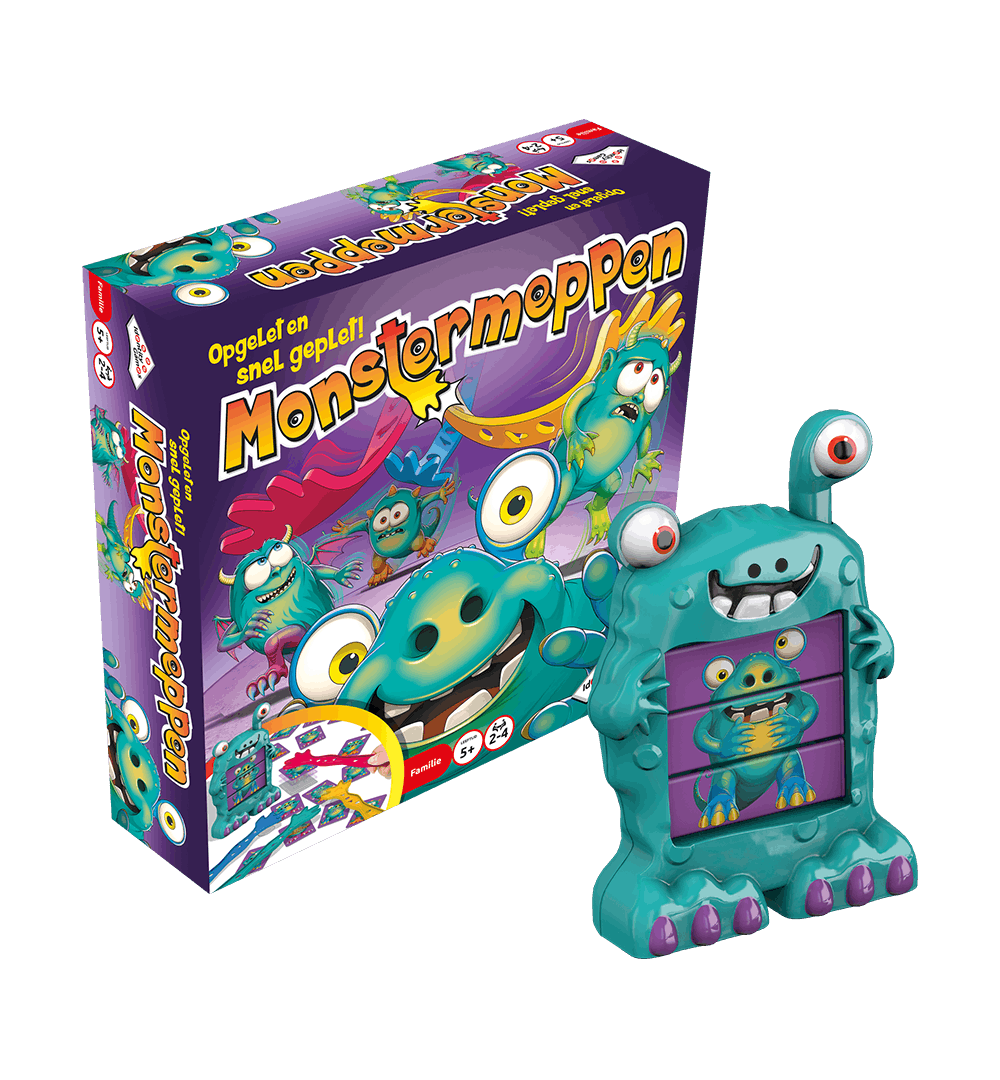 Monstermeppen spelonderdelen