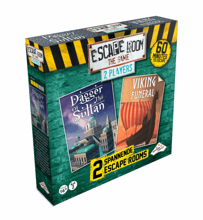 Escape Room The Game 2 Players – Dagger of the Sultan & Viking Funeral