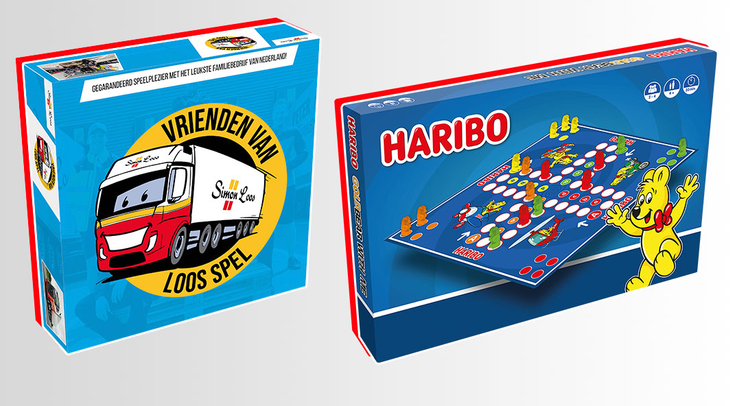 Voorbeelden bordspellen op maat