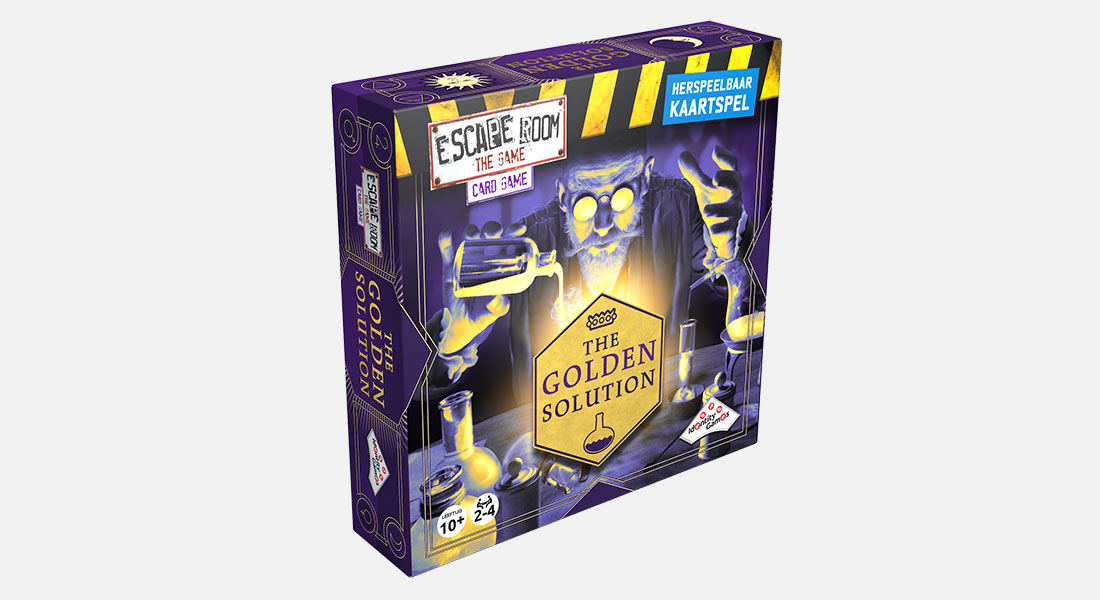 Escape Room The Game kaartspel The Golden Solution