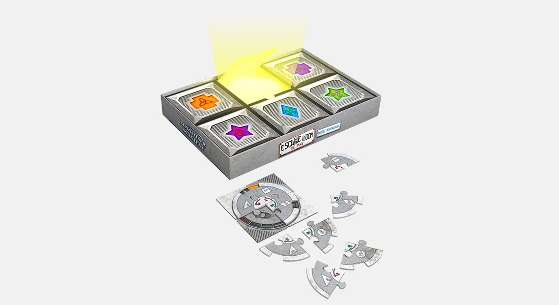 Escape Room The Game Puzzle Adventures Mission Mayday spelonderdelen