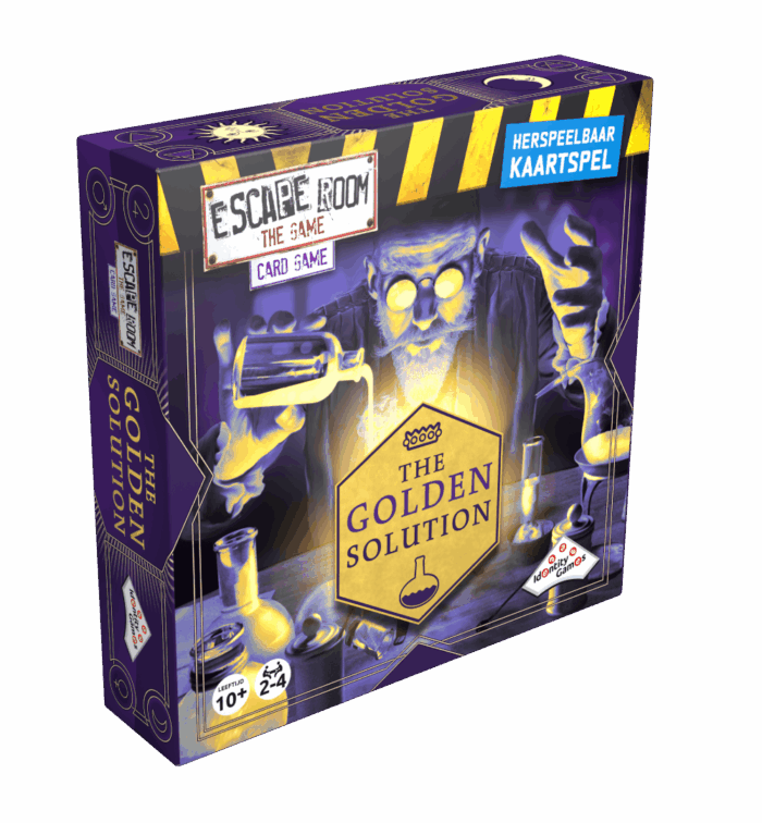 Escape Room The Game kaartspel The Golden Solution