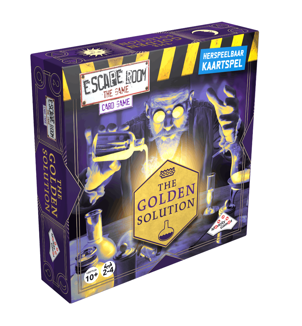 Escape Room The Game kaartspel The Golden Solution