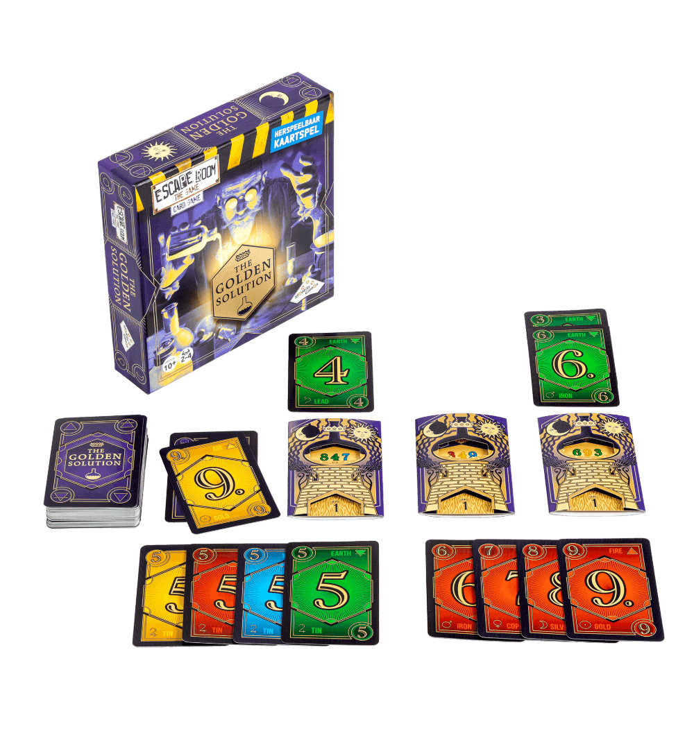 Escape Room The Game Golden Solution - spelinhoud