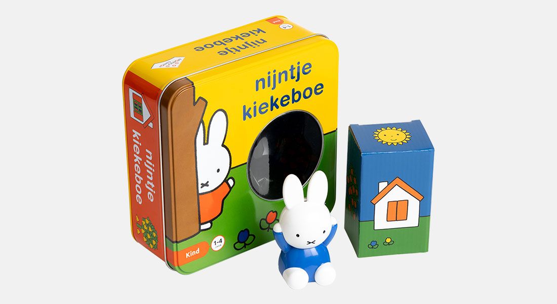 Nijntje Kiekeboe met spelonderdelen