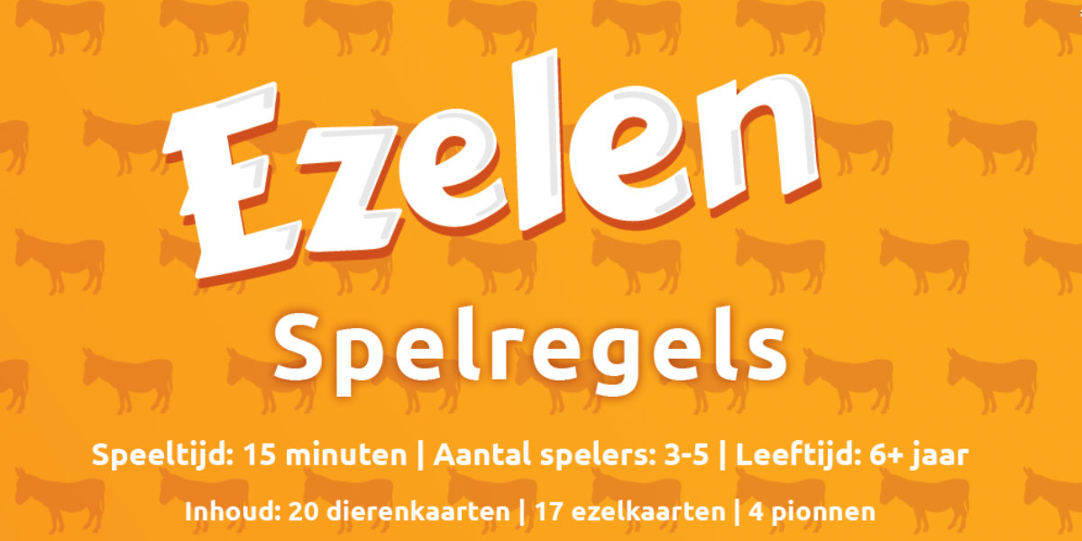Spel uitgelicht: Ezelen kaartspel