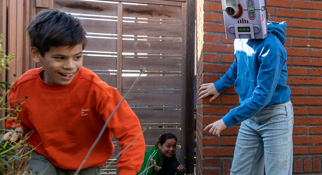 Hoofd Bewaking sfeerbeeld