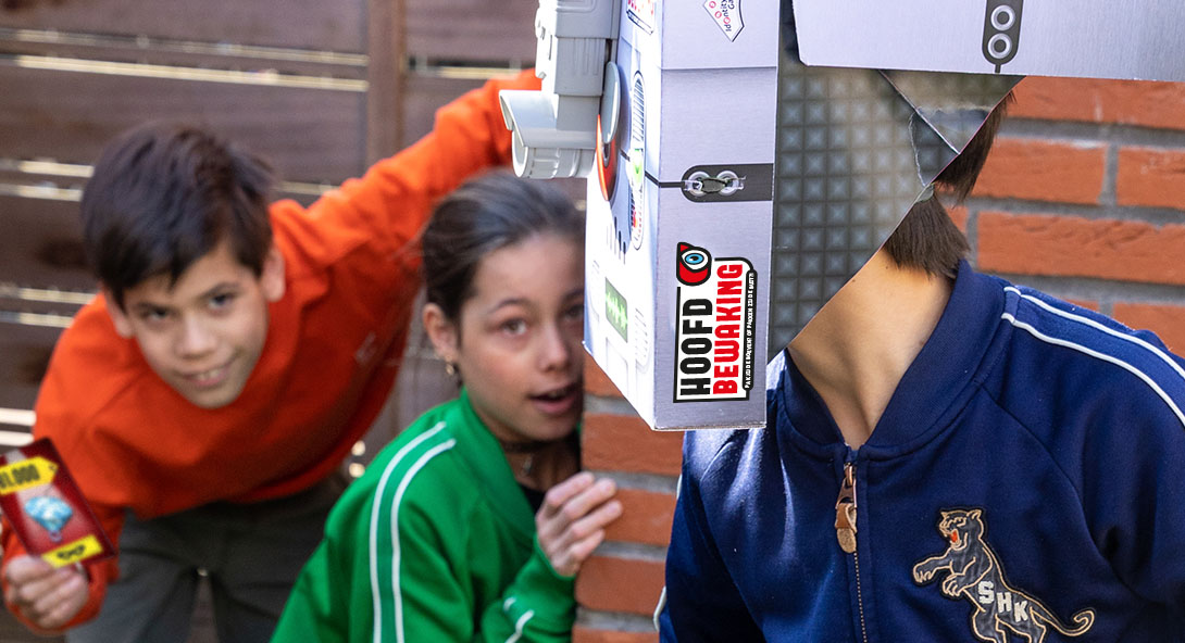 Hoofd Bewaking sfeerbeeld