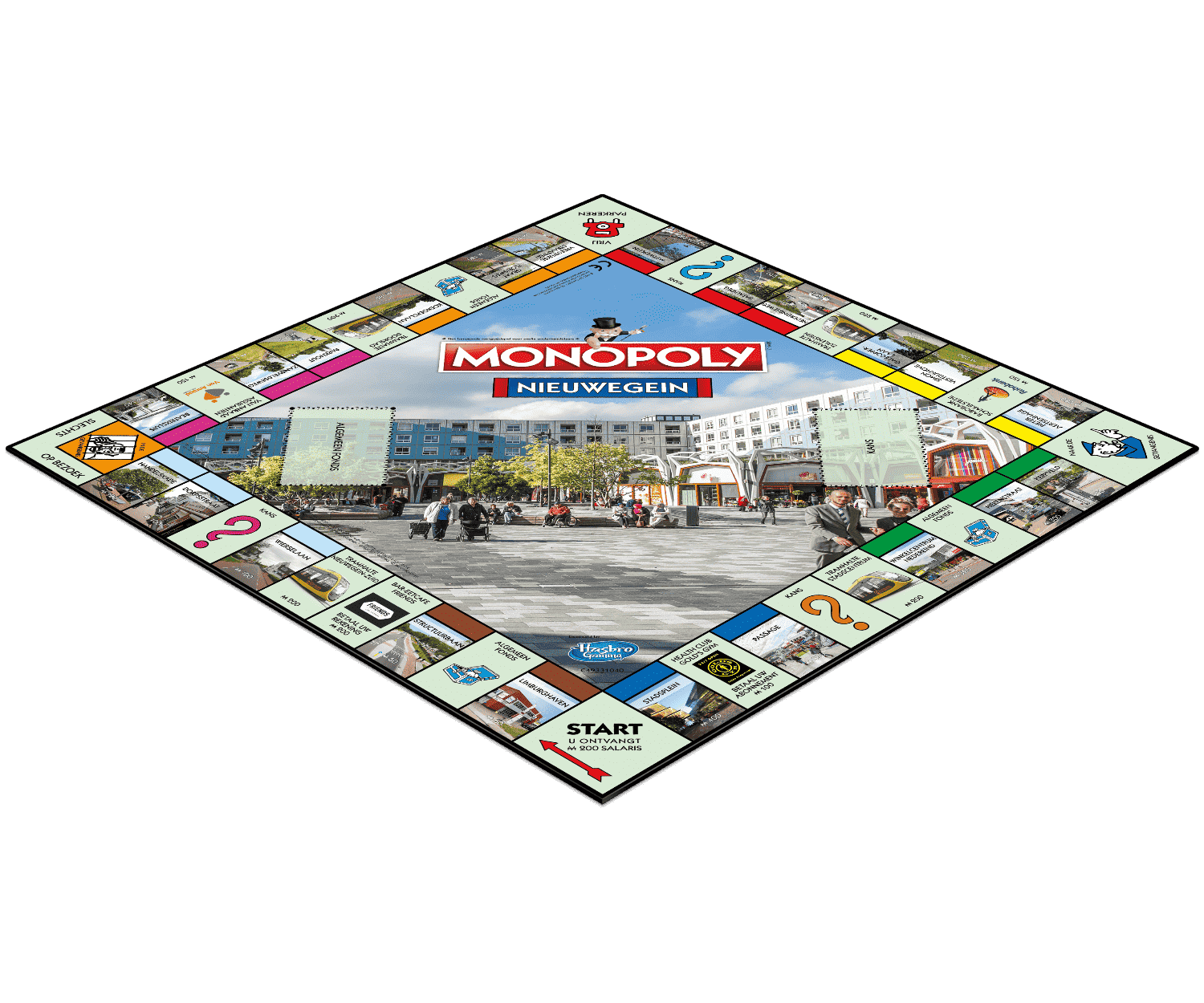 Monopoly Nieuwegein spelbord