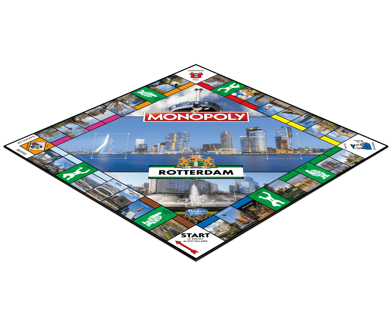 Monopoly Rotterdam spelbord