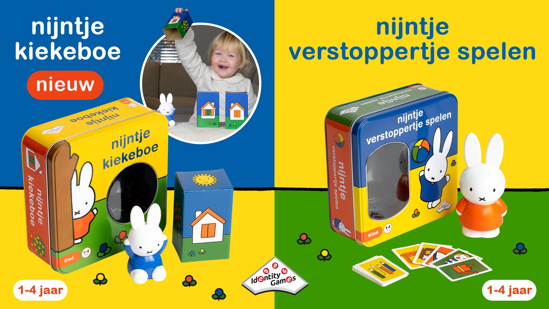 Nijntje kiekeboe en nijntje verstoppertje