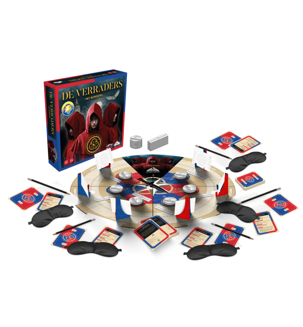 De Verraders het bordspel - spelinhoud